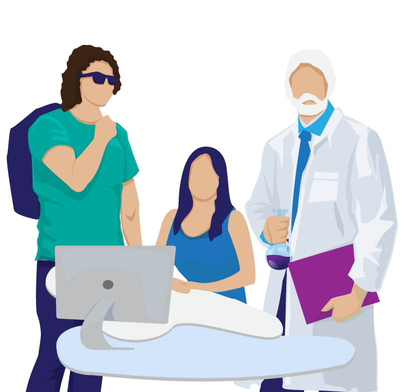 Ilustración de personas